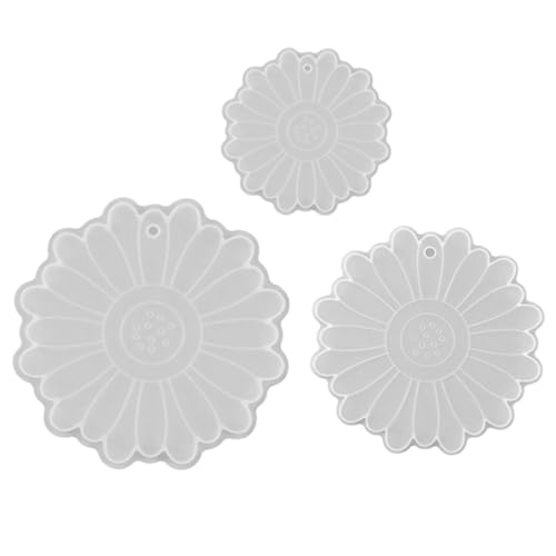 OSALADI 3 Stück Teiliges Silikonform für DIY Kristall Coaster Unregelmäßige Gießform für Epoxidharz für Home Decor und Kreative Bastelprojekte OSALADI 3 Stück Teiliges Silikonform für DIY Kristall Coaster Unregelmäßige Gießform für Epoxidharz für Home Decor und Kreative Bastelprojekte von OSALADI