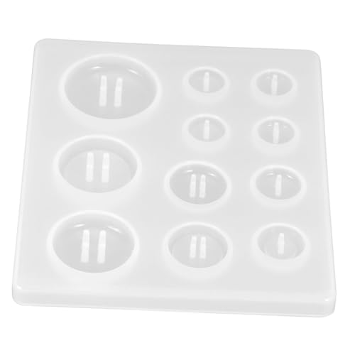 OSALADI 3 Stück Teiliges Silikonform für Diy Knöpfe Wiederverwendbare Gießform für Epoxidharz und Bastelbedarf für Schmuckherstellung und Projekte OSALADI 3 Stück Teiliges Silikonform für Diy Knöpfe Wiederverwendbare Gießform für Epoxidharz und Bastelbedarf für Schmuckherstellung und Projekte von OSALADI