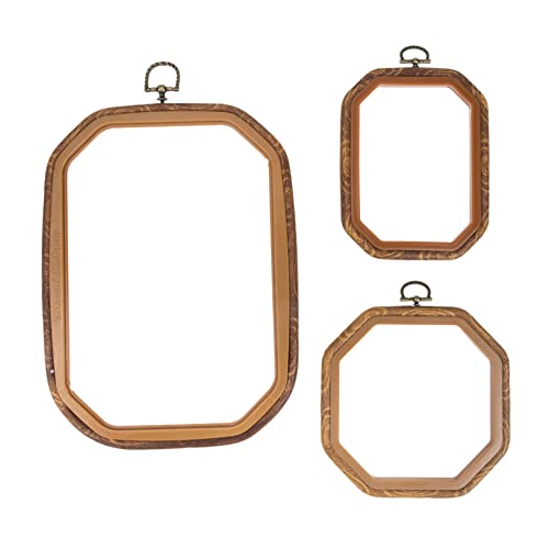 OSALADI 3 Stück Teiliges Stickrahmen für Anfänger Diy Kreuzstich Langlebige und Sichere Stickerei Tools für Handwerksprojekte und Kreative Dekorationen OSALADI 3 Stück Teiliges Stickrahmen für Anfänger Diy Kreuzstich Langlebige und Sichere Stickerei Tools für Handwerksprojekte und Kreative Dekorationen von OSALADI