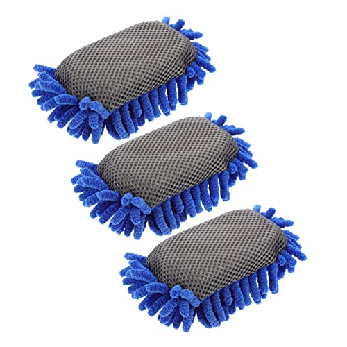OSALADI 3 Stück Teiliges Whiteboard Radiergummi Waschbarer Tafellöscher aus Weichem Chenilleschwamm Staubfreier Blackboard Eraser für Schule Büro und Zuhause Komfortabel und Langlebig von OSALADI
