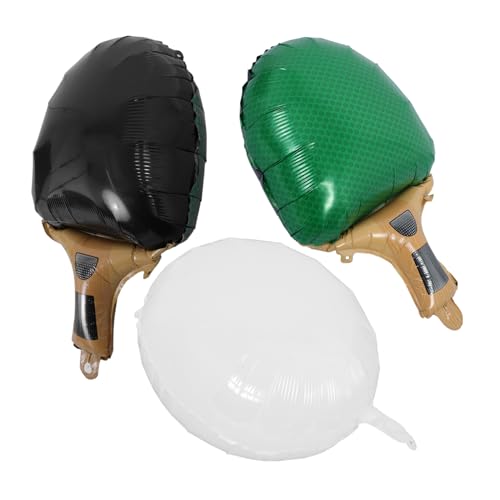 OSALADI 3 Stück Tischtennisschläger-Ballon tischtennis geschenkideen Sportfolienballon Tischtennis Ballons Partygeschenke für Tennis Partyzubehör zum Thema Sport Aluminiumfolie von OSALADI