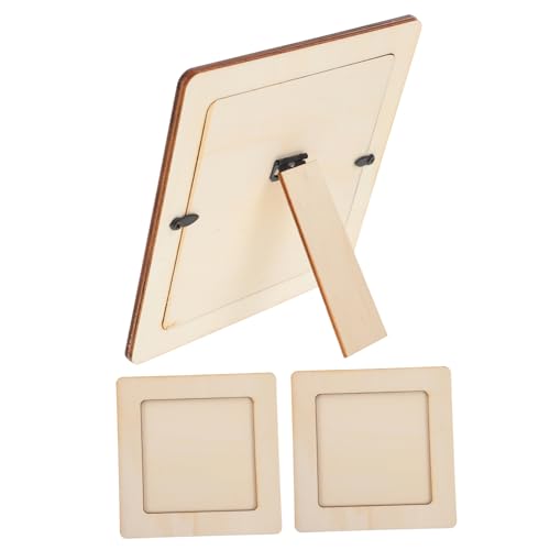 OSALADI 3 Stück Unbehandelte Holz Bilderrahmen für Diy Projekte Natürlicher Holzrahmen für Bastelarbeiten und Tischdekoration zum Gestalten und Bemalen OSALADI 3 Stück Unbehandelte Holz Bilderrahmen für Diy Projekte Natürlicher Holzrahmen für Bastelarbeiten und Tischdekoration zum Gestalten und Bemalen von OSALADI