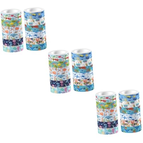 OSALADI 3 Stück nautisches Washi-Tape Zeitschriftenaufkleber Band Erwachsene Aufkleber-Scrapbooking Aufkleber für Scrapbooking Papierhandwerk Tagebuch Washi-Tape-Aufkleber OSALADI 3 Stück nautisches Washi-Tape Zeitschriftenaufkleber Band Erwachsene Aufkleber-Scrapbooking Aufkleber für Scrapbooking Papierhandwerk Tagebuch Washi-Tape-Aufkleber von OSALADI