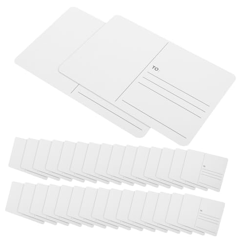 OSALADI 30 Blatt Aquarellpapier Postkarten Blanko Mailable Karton für Diy Malerei Reise Postkarten Wasserfeste Zeichenkarten für Grußkarten Hochzeitseinladungen Dankeskarten von OSALADI