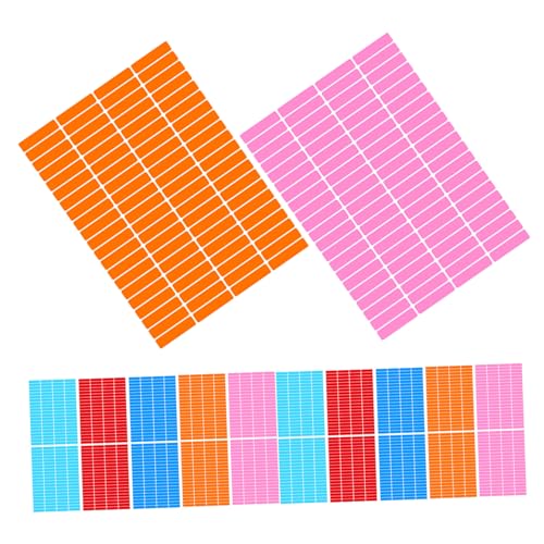OSALADI 30 Blatt Beschriftungsetiketten Farbige Etiketten Farbige Verpackungsetiketten Versandetiketten Handbeschriftbare Etiketten Beschriftungszubehör Beschreibbare OSALADI 30 Blatt Beschriftungsetiketten Farbige Etiketten Farbige Verpackungsetiketten Versandetiketten Handbeschriftbare Etiketten Beschriftungszubehör Beschreibbare von OSALADI