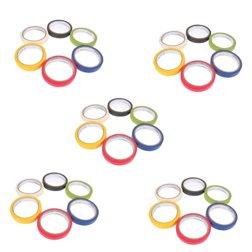 OSALADI 30 Stück Bunte Klebebänder für Bekleidungsmarkierung Selbstklebende Papierband für DIY Kleidung Drapieren Mannequin Positionierung Vielseitig Einsetzbar OSALADI 30 Stück Bunte Klebebänder für Bekleidungsmarkierung Selbstklebende Papierband für DIY Kleidung Drapieren Mannequin Positionierung Vielseitig Einsetzbar von OSALADI