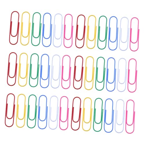 OSALADI 30 Stück Bunte Metall Büroklammern Jumbo Paperclips Wiederverwendbar Sicherer Halt für Büro und Schule Dokumentenorganisation OSALADI 30 Stück Bunte Metall Büroklammern Jumbo Paperclips Wiederverwendbar Sicherer Halt für Büro und Schule Dokumentenorganisation von OSALADI
