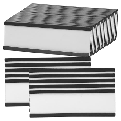 OSALADI 30 Stück C förmiger Steckkarten etikettenhalter aus Robustem Material und Wiederverwendbar für Lager Regalkennzeichnung für Effiziente Organisation und Klare Beschriftung OSALADI 30 Stück C förmiger Steckkarten etikettenhalter aus Robustem Material und Wiederverwendbar für Lager Regalkennzeichnung für Effiziente Organisation und Klare Beschriftung von OSALADI