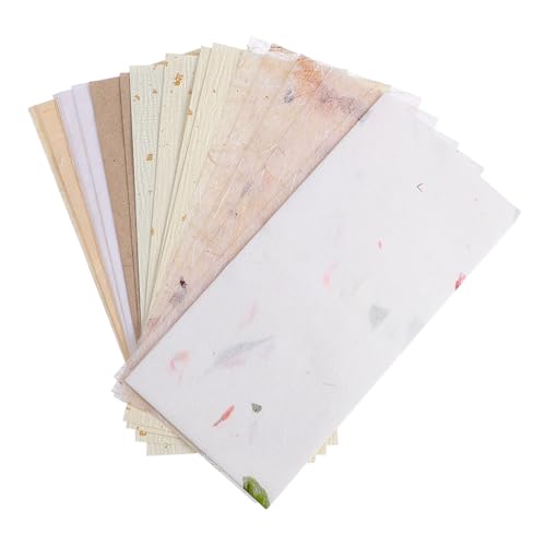 OSALADI 30 Stück DIY Hintergrundpapiere Vintage Handwerkspapier für Scrapbooking Journaling und Bastelprojekte Biologisch und Wiederverwendbar Blanko Design zum Personalisieren und von OSALADI