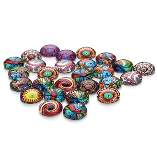 OSALADI 30 Stück Glasfleck Schmuck mehrfarbig Bausatz Perlen für Armbänder Größe Spitze Handwerk Party Mini Lieferungen Herstellung flaches Glas Edelsteine OSALADI 30 Stück Glasfleck Schmuck mehrfarbig Bausatz Perlen für Armbänder Größe Spitze Handwerk Party Mini Lieferungen Herstellung flaches Glas Edelsteine von OSALADI