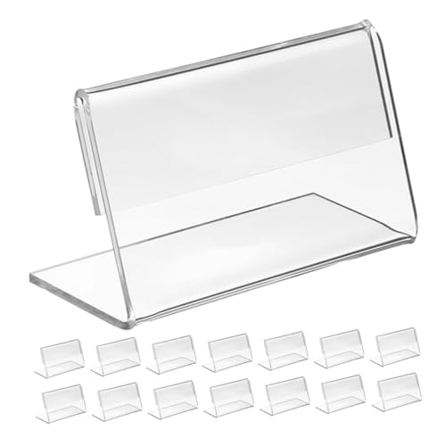 OSALADI 30 Stück L Förmige Tischkarten Preisschildständer Namensartikel Einzelhandels Tischschilder Lebensmittel Supermarkt Präsentationshalter Party Displays Desktop OSALADI 30 Stück L Förmige Tischkarten Preisschildständer Namensartikel Einzelhandels Tischschilder Lebensmittel Supermarkt Präsentationshalter Party Displays Desktop von OSALADI