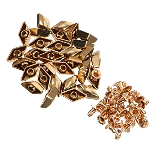 OSALADI 30 Stück Legierungs Taschenknöpfe Druckknöpfe für Diy Projekte Hochwertige Schnallen und Verschlüsse Edlem Gold für Kleidung und Taschen für Kreative Bastelarbeiten von OSALADI