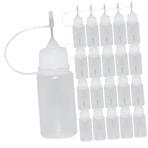 OSALADI 30 Stück Ölflasche Flüssigkleber Kleber Geben Stift Präzisionskleberflasche Gel-applikatorflasche Flasche Mit Präzisionsspitze Weiß Rostfreier Stahl OSALADI 30 Stück Ölflasche Flüssigkleber Kleber Geben Stift Präzisionskleberflasche Gel-applikatorflasche Flasche Mit Präzisionsspitze Weiß Rostfreier Stahl von OSALADI