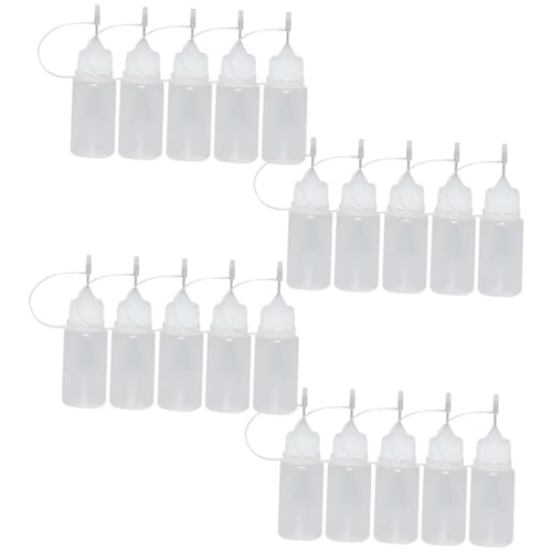 OSALADI 30 Stück Ölflasche flüssigkleber Kleber geben Stift Präzisionsapplikatorflasche Malerei Quetschflasche Gel-Applikatorflasche Squeeze-Flaschen für Farbe Plastik Weiß OSALADI 30 Stück Ölflasche flüssigkleber Kleber geben Stift Präzisionsapplikatorflasche Malerei Quetschflasche Gel-Applikatorflasche Squeeze-Flaschen für Farbe Plastik Weiß von OSALADI