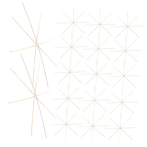 OSALADI 30 Stück Schneeflocken Metalldraht Formen -arm Rahmen Flexibel Stabil Basteldraht Schmuckherstellung DIY Weihnachtsdeko Handgefertigt Vielseitig OSALADI 30 Stück Schneeflocken Metalldraht Formen -arm Rahmen Flexibel Stabil Basteldraht Schmuckherstellung DIY Weihnachtsdeko Handgefertigt Vielseitig von OSALADI