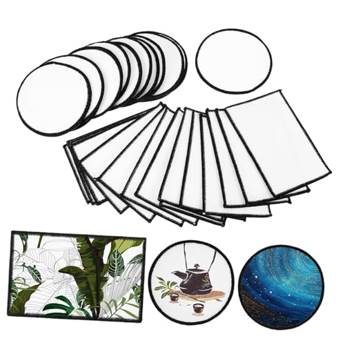OSALADI 30 Stück Selbstklebende Aufkleber Applikationen Für Kleidung Patches Für Hüte Blankoflicken Zum Aufbügeln Sublimationsflecken Applikation Aufbügeln Polyester OSALADI 30 Stück Selbstklebende Aufkleber Applikationen Für Kleidung Patches Für Hüte Blankoflicken Zum Aufbügeln Sublimationsflecken Applikation Aufbügeln Polyester von OSALADI