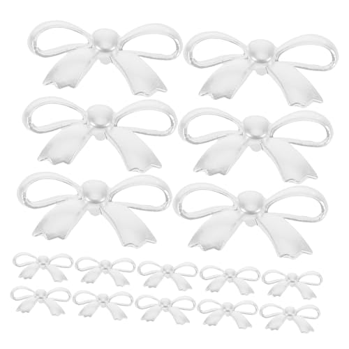 OSALADI 30 Stück Teiliges Abs perlen schleifen Langlebige Flache Schleifen charms für Haarspangen DIY Schmuck Haarschmuck Foto Handwerkdekorationen Vielseitig Einsetzbar Handgefertigt von OSALADI