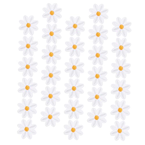 OSALADI 30 Stück Teiliges Aufbügelflicken Weiß Bestickte Kleine Patches zum Aufbügeln für Kleidung Rucksäcke Kissen Diy Dekoration Leicht und Strapazierfähig OSALADI 30 Stück Teiliges Aufbügelflicken Weiß Bestickte Kleine Patches zum Aufbügeln für Kleidung Rucksäcke Kissen Diy Dekoration Leicht und Strapazierfähig von OSALADI