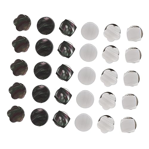OSALADI 30 Stück Teiliges Dekorative Broschen Knöpfe Muschelimitat Praktische Kragen Sicherheitsverschlüsse und Schal Buttons Vielseitig für Kleidungsschutz und DIY Anwendungen OSALADI 30 Stück Teiliges Dekorative Broschen Knöpfe Muschelimitat Praktische Kragen Sicherheitsverschlüsse und Schal Buttons Vielseitig für Kleidungsschutz und DIY Anwendungen von OSALADI