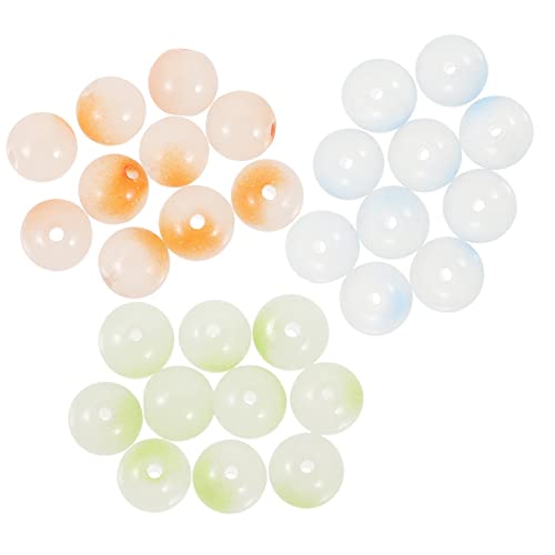 OSALADI 30 Stück Teiliges Diy Perlen Glasperlen Kleine Runde Spacer Perlen für Schmuckherstellung Armbänder Halsketten Bunte Glasperlen Zubehör für Basteln und Handwerk OSALADI 30 Stück Teiliges Diy Perlen Glasperlen Kleine Runde Spacer Perlen für Schmuckherstellung Armbänder Halsketten Bunte Glasperlen Zubehör für Basteln und Handwerk von OSALADI