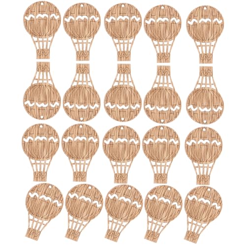 OSALADI 30 Stück Teiliges Heißluftballon Holzstück Leichte DIY Holzornamente mit Loch Glatte Oberfläche Vielseitig für Geburtstags und Weihnachtsdekoration Handbemalbar Kinderfreundlich OSALADI 30 Stück Teiliges Heißluftballon Holzstück Leichte DIY Holzornamente mit Loch Glatte Oberfläche Vielseitig für Geburtstags und Weihnachtsdekoration Handbemalbar Kinderfreundlich von OSALADI
