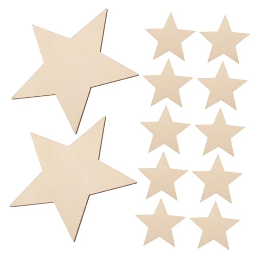 OSALADI 30 Stück Teiliges Unbehandelte Holzsterne für DIY Bastelprojekte Glatte Oberfläche Vielseitig Bemalbare Holzstücke für Weihnachtsdeko Wandgestaltung und Partydekoration OSALADI 30 Stück Teiliges Unbehandelte Holzsterne für DIY Bastelprojekte Glatte Oberfläche Vielseitig Bemalbare Holzstücke für Weihnachtsdeko Wandgestaltung und Partydekoration von OSALADI