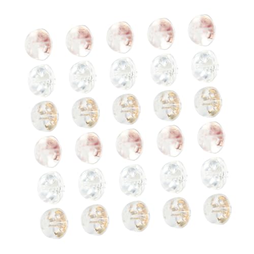 OSALADI 30 Stück Transparente Silikon Ohrring verschlüsse Silber Gold Roségold Ohrstecker Stopper Sicherer Halt für DIY Schmuck Zubehör OSALADI 30 Stück Transparente Silikon Ohrring verschlüsse Silber Gold Roségold Ohrstecker Stopper Sicherer Halt für DIY Schmuck Zubehör von OSALADI
