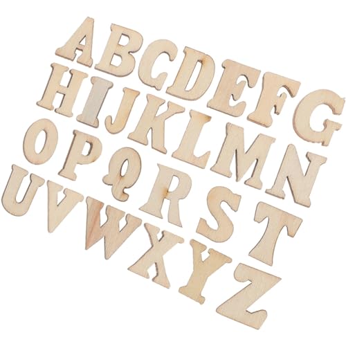 OSALADI 300 Stück Diy Holzbuchstaben Holzscheiben für Bastelarbeiten Unvollendete Holzschnittteile für Kreative Projekte Geburtstagsdekorationen und Mehr OSALADI 300 Stück Diy Holzbuchstaben Holzscheiben für Bastelarbeiten Unvollendete Holzschnittteile für Kreative Projekte Geburtstagsdekorationen und Mehr von OSALADI