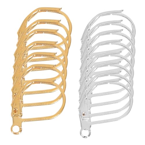 OSALADI 300 Stück Französischer Ohrhaken DIY handgefertigte Ohrhaken Haken für Ohrring DIY-Zubehör für Ohrringe für die Schmuckherstellung Französische Eisen OSALADI 300 Stück Französischer Ohrhaken DIY handgefertigte Ohrhaken Haken für Ohrring DIY-Zubehör für Ohrringe für die Schmuckherstellung Französische Eisen von OSALADI