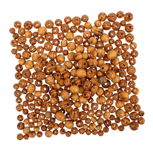 OSALADI 300 Stück Natürliche Runde Holzperlen für Schmuckherstellung Makramee DIY Armband Halskette Bastelperlen Vintage Spacer Perlen für Handwerk und Dekoration OSALADI 300 Stück Natürliche Runde Holzperlen für Schmuckherstellung Makramee DIY Armband Halskette Bastelperlen Vintage Spacer Perlen für Handwerk und Dekoration von OSALADI