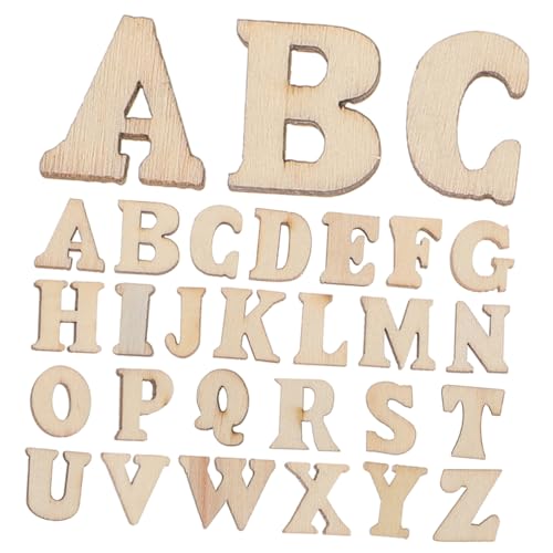 OSALADI 300 Stück Teiliges Holzbuchstaben Naturholz für DIY Bastelprojekte Personalisierbare Buchstaben zum Bemalen Wanddekoration Rustikaler Look für Zuhause und Partygestaltung OSALADI 300 Stück Teiliges Holzbuchstaben Naturholz für DIY Bastelprojekte Personalisierbare Buchstaben zum Bemalen Wanddekoration Rustikaler Look für Zuhause und Partygestaltung von OSALADI