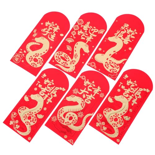 OSALADI 30Stücke Rote Umschläge für Chinesisches Neujahr Elegante Geldumschläge im Chinesischen Stil Traditionelle Rote Päckchen für Hochzeiten und Glücksumschläge mit Kreativen OSALADI 30Stücke Rote Umschläge für Chinesisches Neujahr Elegante Geldumschläge im Chinesischen Stil Traditionelle Rote Päckchen für Hochzeiten und Glücksumschläge mit Kreativen von OSALADI