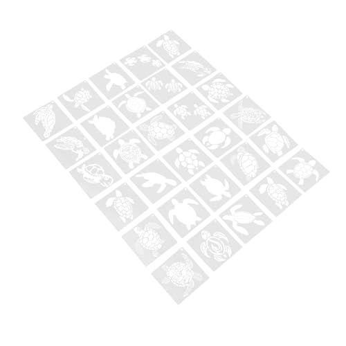 OSALADI 30Stücke Teiliges Meeresschildkrötenscheiben Schablonen für DIY Kunstprojekte für Scrapbooking Wandgestaltung und Kreative Maltechniken mit Meeresmotiven OSALADI 30Stücke Teiliges Meeresschildkrötenscheiben Schablonen für DIY Kunstprojekte für Scrapbooking Wandgestaltung und Kreative Maltechniken mit Meeresmotiven von OSALADI