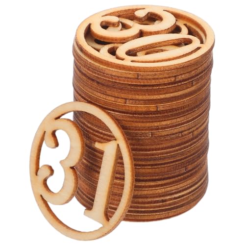 OSALADI 31 Stück Teiliges Holz-zahlen Unbehandelte Holzstücke DIY Bastelverzierung Bemalbare Holzscheiben für Weihnachtsdeko Lernspielzeug Kreative Kinderbeschäftigung und OSALADI 31 Stück Teiliges Holz-zahlen Unbehandelte Holzstücke DIY Bastelverzierung Bemalbare Holzscheiben für Weihnachtsdeko Lernspielzeug Kreative Kinderbeschäftigung und von OSALADI