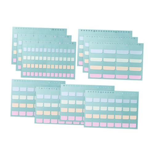 OSALADI 316 Stück Tag Aufkleber Lesezeichen Aufkleber Etikett Markierungen durchscheinend farbig klebrig Zubehör markieren Textmarkerstreifen zum Lesen Journal-Tabs doppeltes Offsetpapier OSALADI 316 Stück Tag Aufkleber Lesezeichen Aufkleber Etikett Markierungen durchscheinend farbig klebrig Zubehör markieren Textmarkerstreifen zum Lesen Journal-Tabs doppeltes Offsetpapier von OSALADI