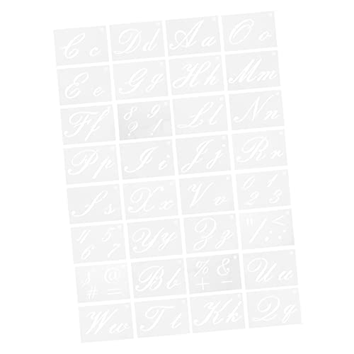 OSALADI 32 Blatt Teiliges Wiederverwendbares Malvorlagen Robustem Pet mit Buchstaben Zahlen und Ozeanmotiven Vielseitige Schablonen für DIY Bastelprojekte Kreativförderung für OSALADI 32 Blatt Teiliges Wiederverwendbares Malvorlagen Robustem Pet mit Buchstaben Zahlen und Ozeanmotiven Vielseitige Schablonen für DIY Bastelprojekte Kreativförderung für von OSALADI