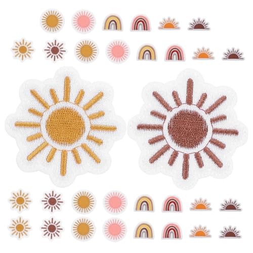 OSALADI 32 Stück Gestickter Stoffaufnäher Patch Aufnähen Dekorativer Reparaturflicken Tuch Kleidungsflicken Rosa Retro Bestickt Hutflecken Abzeichen Klein Denim Polyester OSALADI 32 Stück Gestickter Stoffaufnäher Patch Aufnähen Dekorativer Reparaturflicken Tuch Kleidungsflicken Rosa Retro Bestickt Hutflecken Abzeichen Klein Denim Polyester von OSALADI