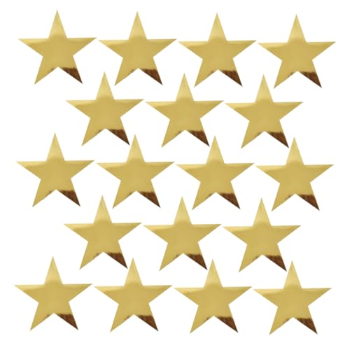 OSALADI 35 Stück Teiliges Papierstern Ausschnitte Dekorative Sterne für Hochzeiten Feste und Partys Glitzernde Einfache Wand und Tischdekoration Fotorequisiten Gold OSALADI 35 Stück Teiliges Papierstern Ausschnitte Dekorative Sterne für Hochzeiten Feste und Partys Glitzernde Einfache Wand und Tischdekoration Fotorequisiten Gold von OSALADI