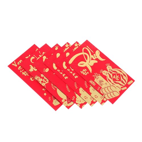OSALADI 36 Rote Umschläge Chinesischen Neujahr – 2026 Hong Bao Glücksgeldpakete Taschen Für Frühlingsfest Hochzeitsfeier Dekorationen Jahr Des Pferdes Vietnamesisch Li Xi OSALADI 36 Rote Umschläge Chinesischen Neujahr – 2026 Hong Bao Glücksgeldpakete Taschen Für Frühlingsfest Hochzeitsfeier Dekorationen Jahr Des Pferdes Vietnamesisch Li Xi von OSALADI