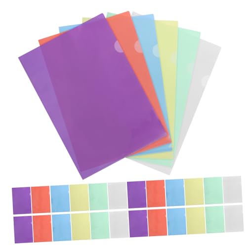 OSALADI 36 Stück Ordnersatz Aktenordner Bürobedarf Schulmappen Kunststoffmappen Für Dokumente Dateiordner Kunststoff Pastell-dateiordner Kunststoffmappen Mit Taschen Ablageordner Plastik OSALADI 36 Stück Ordnersatz Aktenordner Bürobedarf Schulmappen Kunststoffmappen Für Dokumente Dateiordner Kunststoff Pastell-dateiordner Kunststoffmappen Mit Taschen Ablageordner Plastik von OSALADI