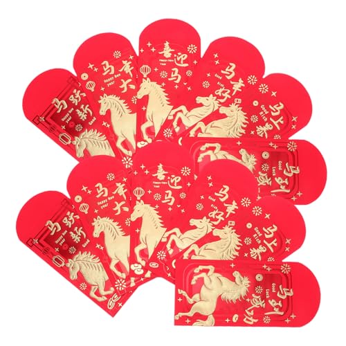 OSALADI 36 Stück roter umschlag des neuen jahres Neujahrs Hongbao Neujahr Hongbao rote umschläge mondneujahr chinesisches neues jahr rotes paket Chinese Hong Bao Papier von OSALADI