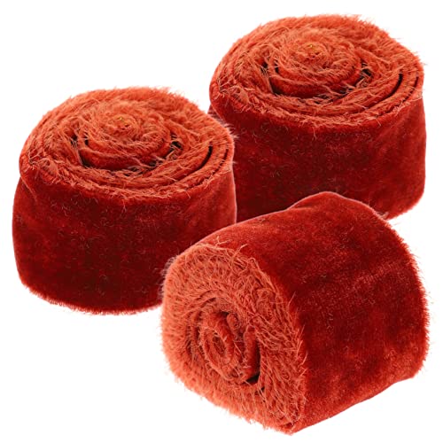 OSALADI 3Rollen DIY Geschenkband für Hochzeit und Dekoration Langlebig und Vielseitig Einsetzbar pro Caramelfarbe für Geschenkverpackung OSALADI 3Rollen DIY Geschenkband für Hochzeit und Dekoration Langlebig und Vielseitig Einsetzbar pro Caramelfarbe für Geschenkverpackung von OSALADI