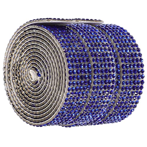 OSALADI 3Rollen Selbstklebendes Strassband Yards Reihen für DIY Handwerk Kostümverkleidung Hochzeiten und Feste Langlebig und Leicht Zuschneidbar OSALADI 3Rollen Selbstklebendes Strassband Yards Reihen für DIY Handwerk Kostümverkleidung Hochzeiten und Feste Langlebig und Leicht Zuschneidbar von OSALADI