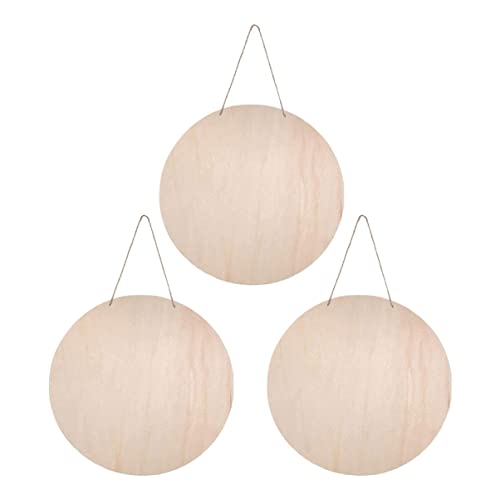 OSALADI 3Sätze Unvollendete Holzscheiben mit Löchern DIY Holzausschnitte für Kreative Handwerksprojekte zum Malen Dekorieren Geschenkanhänger OSALADI 3Sätze Unvollendete Holzscheiben mit Löchern DIY Holzausschnitte für Kreative Handwerksprojekte zum Malen Dekorieren Geschenkanhänger von OSALADI