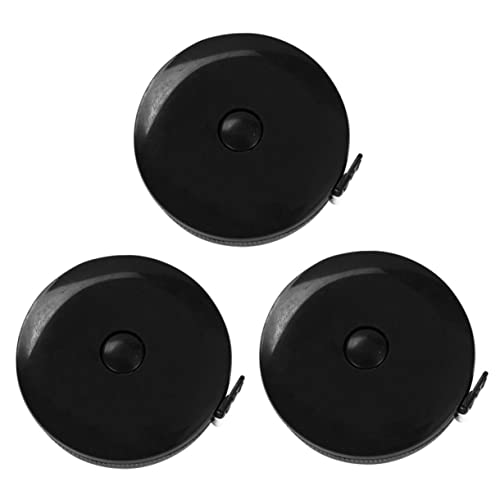 OSALADI 3Stücke Mini Retractable Maßband Einziehbares Schneidermaßband für Körperumfang und Stoffmessung Tragbar OSALADI 3Stücke Mini Retractable Maßband Einziehbares Schneidermaßband für Körperumfang und Stoffmessung Tragbar von OSALADI