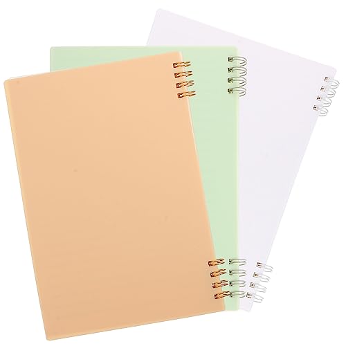 OSALADI 3Stücke Teiliges Spiral Notebook Kreatives Notizbuch für Büroangestellte und Lehrer Tägliches Schreiben Skizzen OSALADI 3Stücke Teiliges Spiral Notebook Kreatives Notizbuch für Büroangestellte und Lehrer Tägliches Schreiben Skizzen von OSALADI