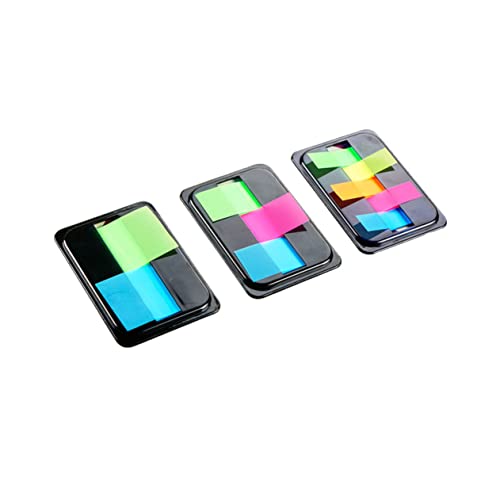 OSALADI 3er Packungen Pet Haftnotizen Neonfarben Schreibbare Page Marker Klebezettel Wiederverwendbare Index Tabs für Bücher Dokumente Bürobedarf OSALADI 3er Packungen Pet Haftnotizen Neonfarben Schreibbare Page Marker Klebezettel Wiederverwendbare Index Tabs für Bücher Dokumente Bürobedarf von OSALADI