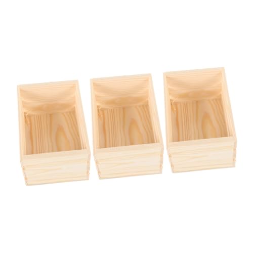OSALADI 3pcs Miniaturholzkisten Für Winzige Hausdekoration Miniatur Holzlagerkisten Für Dollhouse Decor OSALADI 3pcs Miniaturholzkisten Für Winzige Hausdekoration Miniatur Holzlagerkisten Für Dollhouse Decor von OSALADI