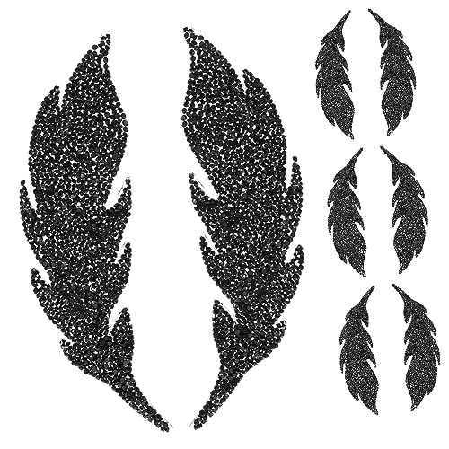 OSALADI 4 Paare Delicate Clothes Patches Wasserdichte und Tragbare Aufnäher für Kleidung Hüte und Rucksäcke Diy Dekorationspatches für Neues Outfit von OSALADI