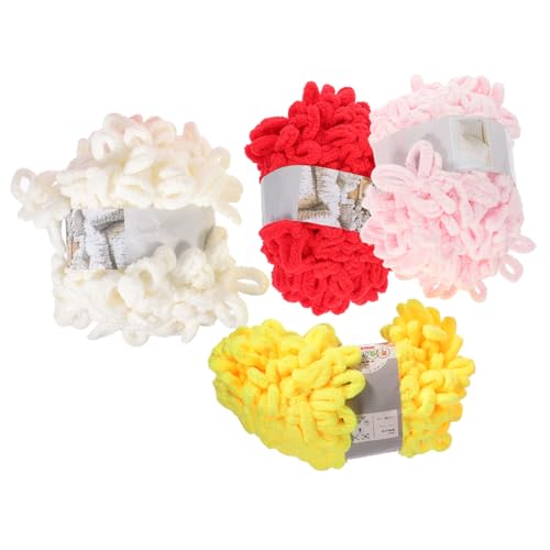 OSALADI 4 Rollen Handgefertigte Puppenlinie Decke Multi -farbiges Garn Tragbare Strickgarne Garnwickler Zum Häkeln Kleine Nähsets Häkelgarn Handstrickgarn Diy-garne Diy Garn Polyester OSALADI 4 Rollen Handgefertigte Puppenlinie Decke Multi -farbiges Garn Tragbare Strickgarne Garnwickler Zum Häkeln Kleine Nähsets Häkelgarn Handstrickgarn Diy-garne Diy Garn Polyester von OSALADI